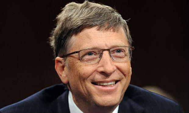 Bill Gates enviou carta de aniversário da empresa a seus funcionários / Foto: AFP