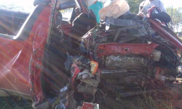 Motorista da caminhonete teria provocado acidente, segundo polícia / Foto: Divulgação/Paulo Farias.