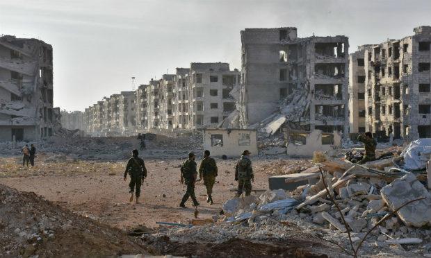 Bombardeio foi reiniciado após quase um mês de trégua em Aleppo / Foto: AFP