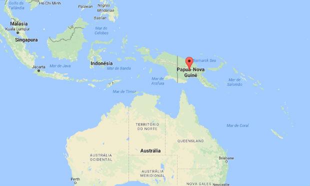 O ministério da Defesa Civil da Nova Zelândia emitiu um alerta para toda a costa do país asiático. / Foto: Google Maps
