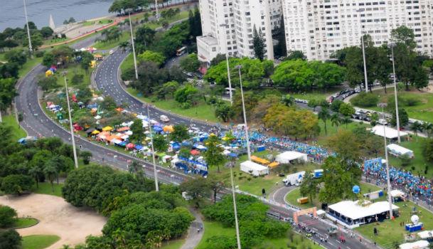Maratona do Rio de Janeiro tem percursos de 42 km, 21 km e 6 km (Foto: Divulgação)