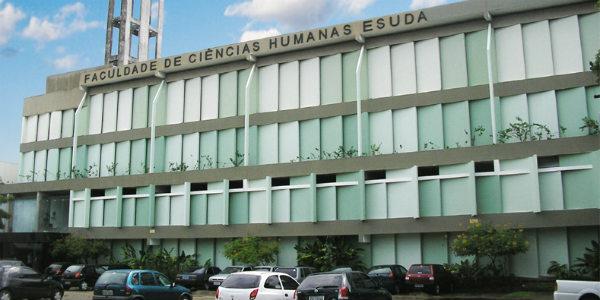 Imagem da fachada da Faculdade Esuda (Foto: Divulgação)