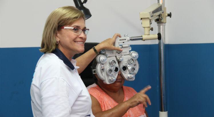 Projeto Sight First oferece diagnóstico e tratamento gratuitos a pacientes que convivem com baixa visão ou cegueira (Foto: João Carlos Lacerda / Divulgação) 