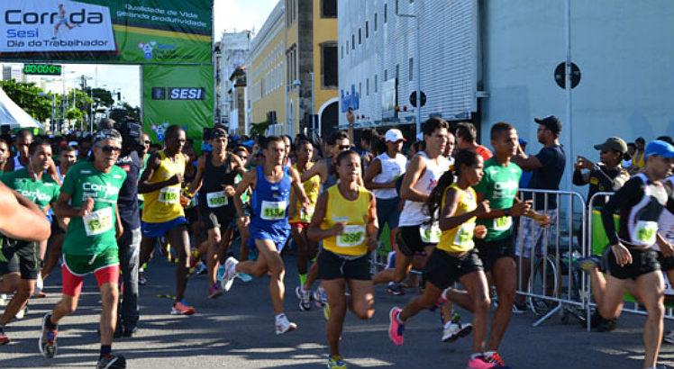 Corrida acontecerá no próprio feriado (1º), com concentração no Cais da Alfândega, no Bairro do Recife, a partir das 7h (Foto: Divulgação)