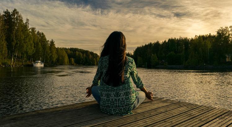 A meditação não é somente uma técnica. É muito importante compreender que a meditação deve ser feita com o coração, com amor e respeito (Foto ilustrativa: Pixabay)