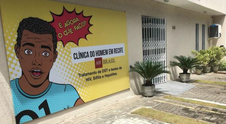 Clínica do Homem do Recife foi inaugurada em maio de 2018 (Foto: Reprodução/TV Jornal)