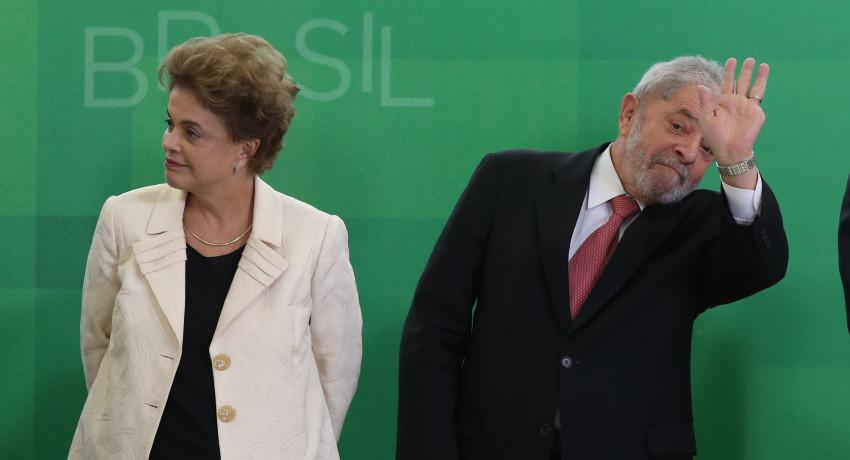 Brasília- DF 17-03-2016   Presidenta Dilma durante posse do ministro Lula e outros ministros.Foto Lula Marques/Agência PT