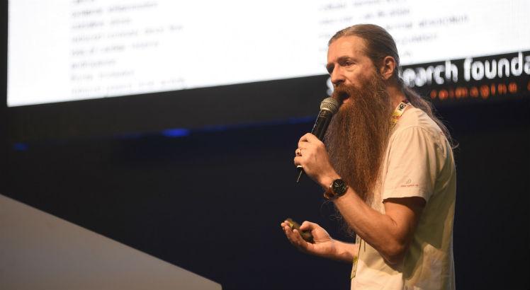 Aubrey de Grey. Foto: Gabriel Maciel / Cintia Souza / Raphael Martinelli