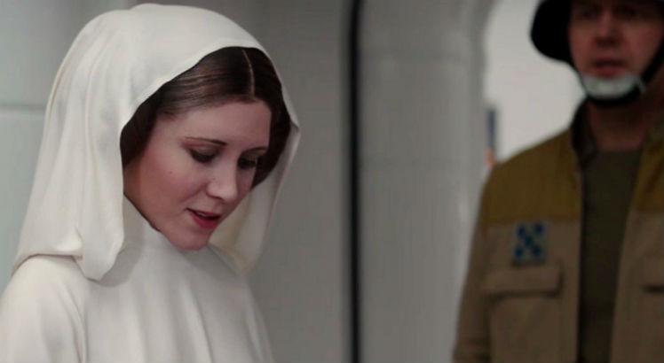 A princesa Leia em Rogue One