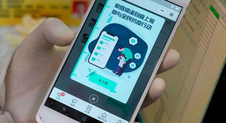 Aplicativo é considerado por especialistas como uma boa aplicação para o banco de informações montado pela China. Foto: ABC NEWS/Reprodução