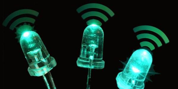 Nova tecnologia usa luz para transmitir internet. (Divulgação). 
