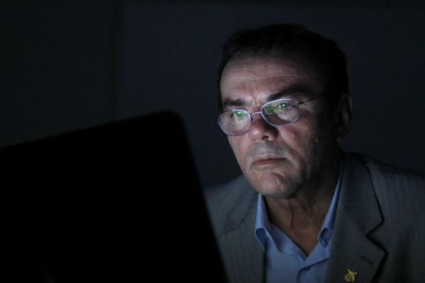 Derivaldo Falcão, delegado da Delegacia contra Crimes Cibernéticos da Polícia Civil. Foto: Ricardo Labastier/JC Imagem