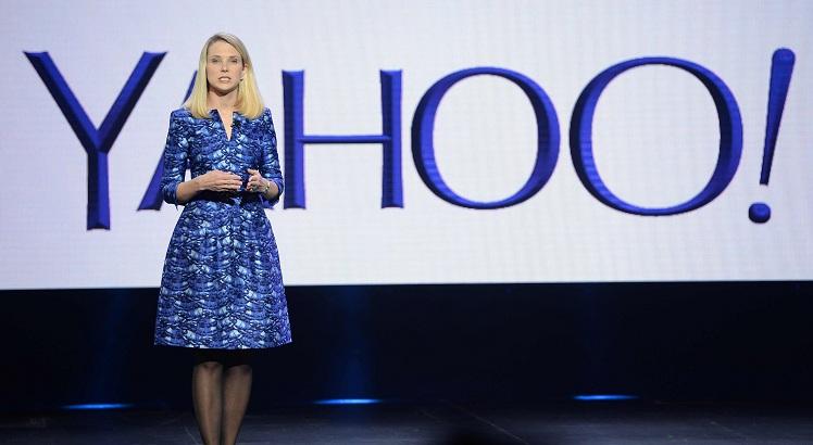 Marissa Mayer, agora ex-CEO da Yahoo!. AFP / ROBYN BECK