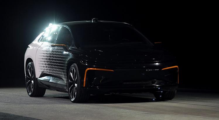 Faraday Future FF 91. Foto: Ethan Miller/Getty Images/AFP