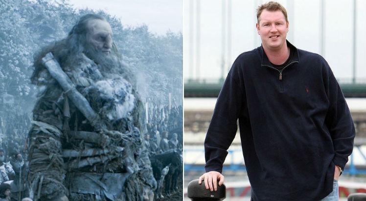 Neil Fingleton fazia o gigante Mag na série Game of Thrones. Foto: Reprodução