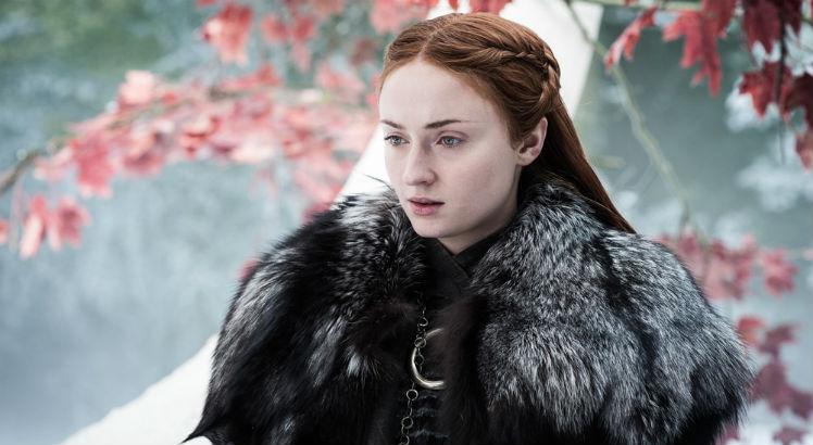 Sophie Turner como Sansa Stark em Game of Thrones. Foto: HBO/Divulgação