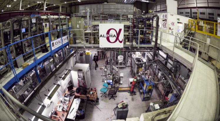 O experimento ALPHA da Organização Europeia para a Pesquisa Nuclear (CERN). Foto: Maximilien Brice/CERN