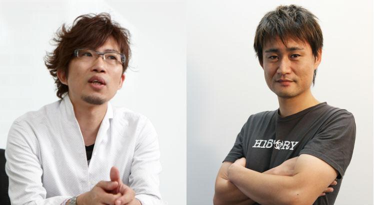 Yoshiaki Hirabayashi e Michiteru Okabe, produtores da Capcom (Capcom/Divulgação)