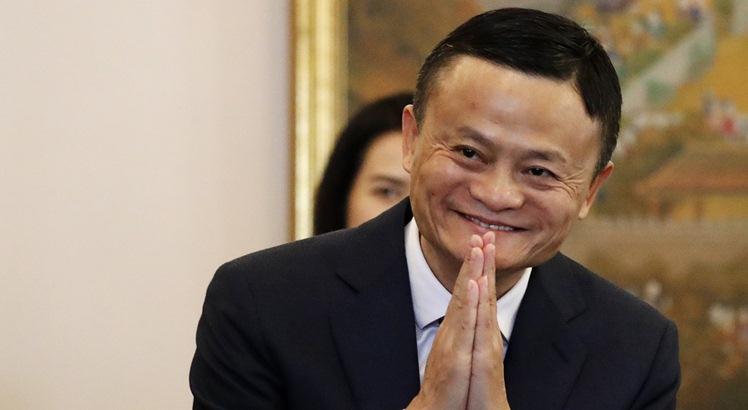 O fundador da Alibaba, Jack Ma (AFP PHOTO / POOL / JORGE SILVA)