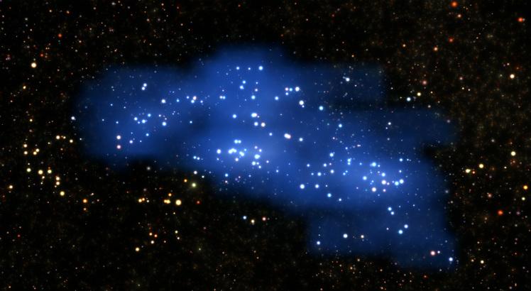 Estrutura colossal no início do Universo, batizada de Hipérion (AFP/ Divulgação)