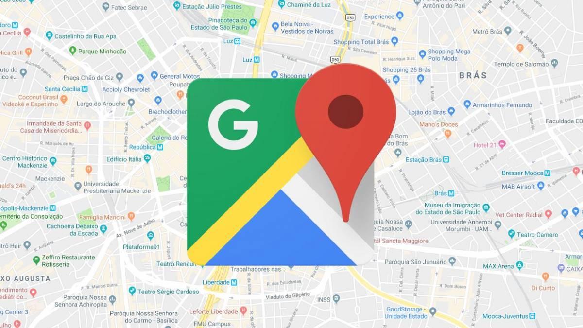Google Maps usa GPS e localização para detectar congestionamentos. Foto: Reprodução