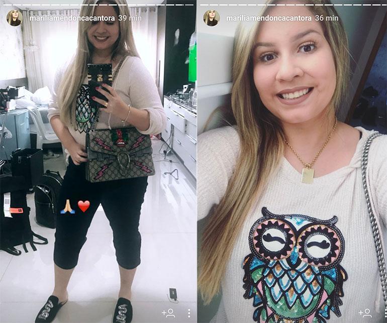 Marília Mendonça compartilha processo de emagrecimento com os fãs / Foto: Reprodução/Instagram