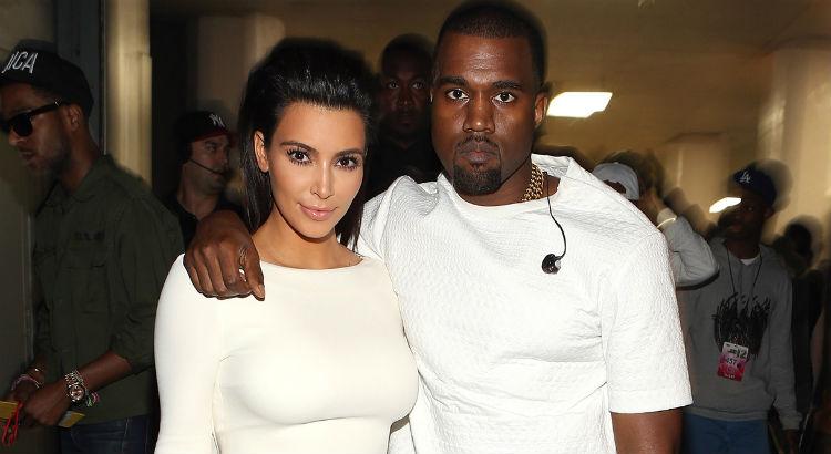 Kim Kardashian e Kanye West- Crédito: Divulgação