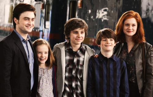 Família Potter no filme. Foto: Reprodução