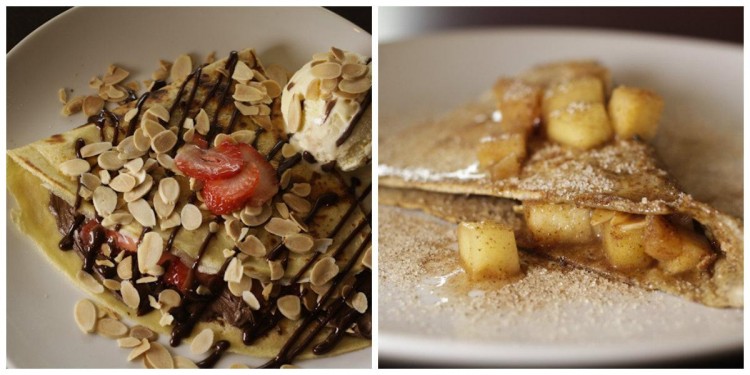 collage crepes doces