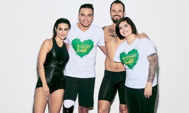 Cleo, Bruna, Renato e Paulinho/Fotos: Reprodução/Vogue Brasil