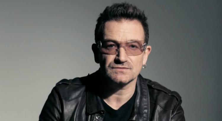 Bono, vocalista do U2, compõe música inspirada na pandemia do coronavírus. Foto: Reprodução/Arquivo