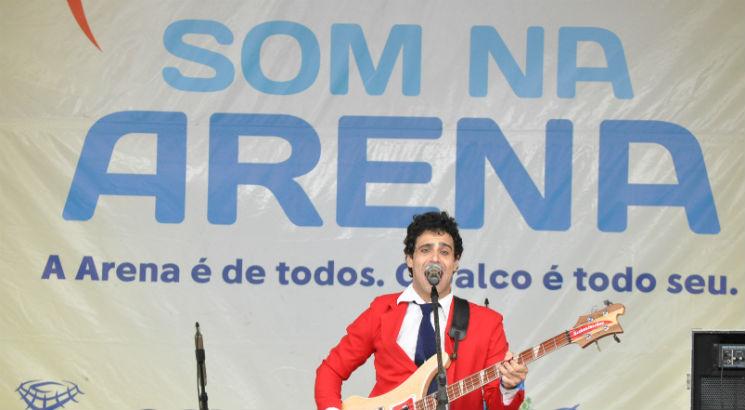Rafa Emery é uma das atrações do Domingo na Arena e foi o vice-campeão do concurso Som na Arena. Foto: Maurício Penedo/Arena de Pernambuco. 