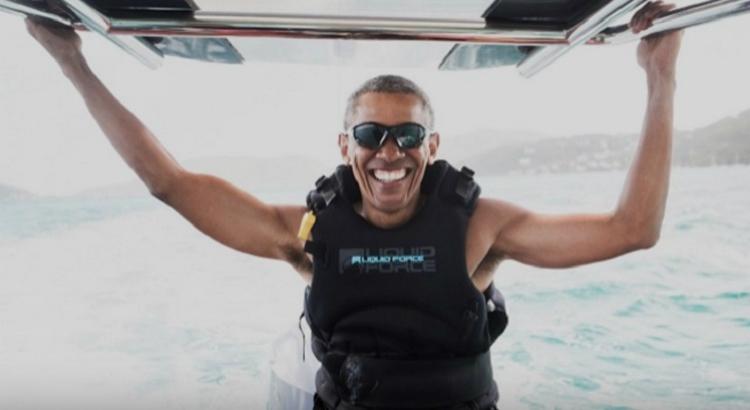 Barack Obama nas férias no Caribe - Foto: reprodução do YouTube