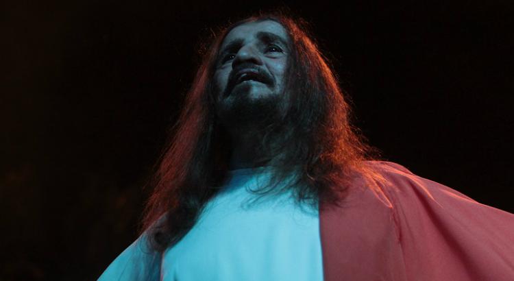 José Pimentel em cena na Paixão de Cristo do Recife, em 2011 - Foto: Ricardo B. Labastier / Arquivo JC Imagem