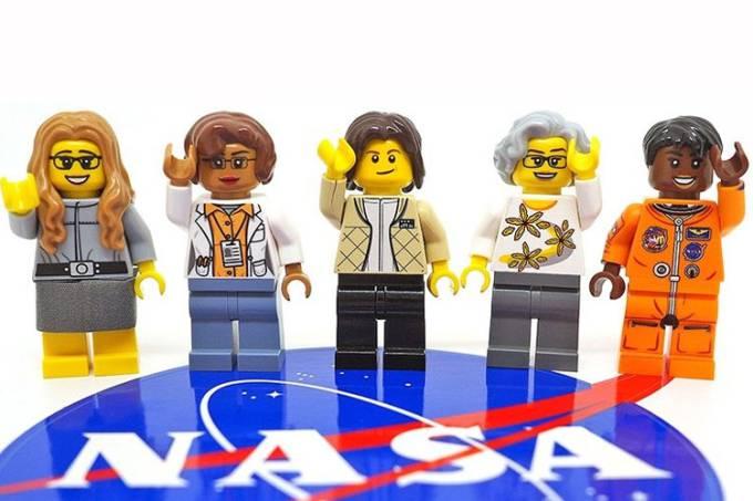 Lego cria coleção em homenagem às mulheres da Nasa
