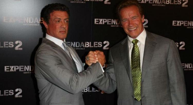 Sylvester Stallone e  Arnold Schwarzenegger /Foto: Reprodução