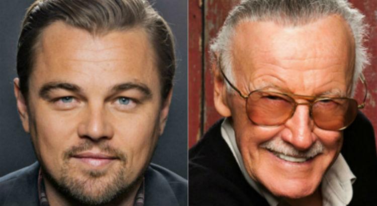 Leo DiCaprio e Stan Lee /Foto: Reprodução