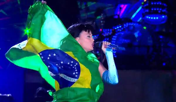 Katy Perry se volta a se apresentar no Brasil após dois anos  (Imagem: Internet/Divulgação)