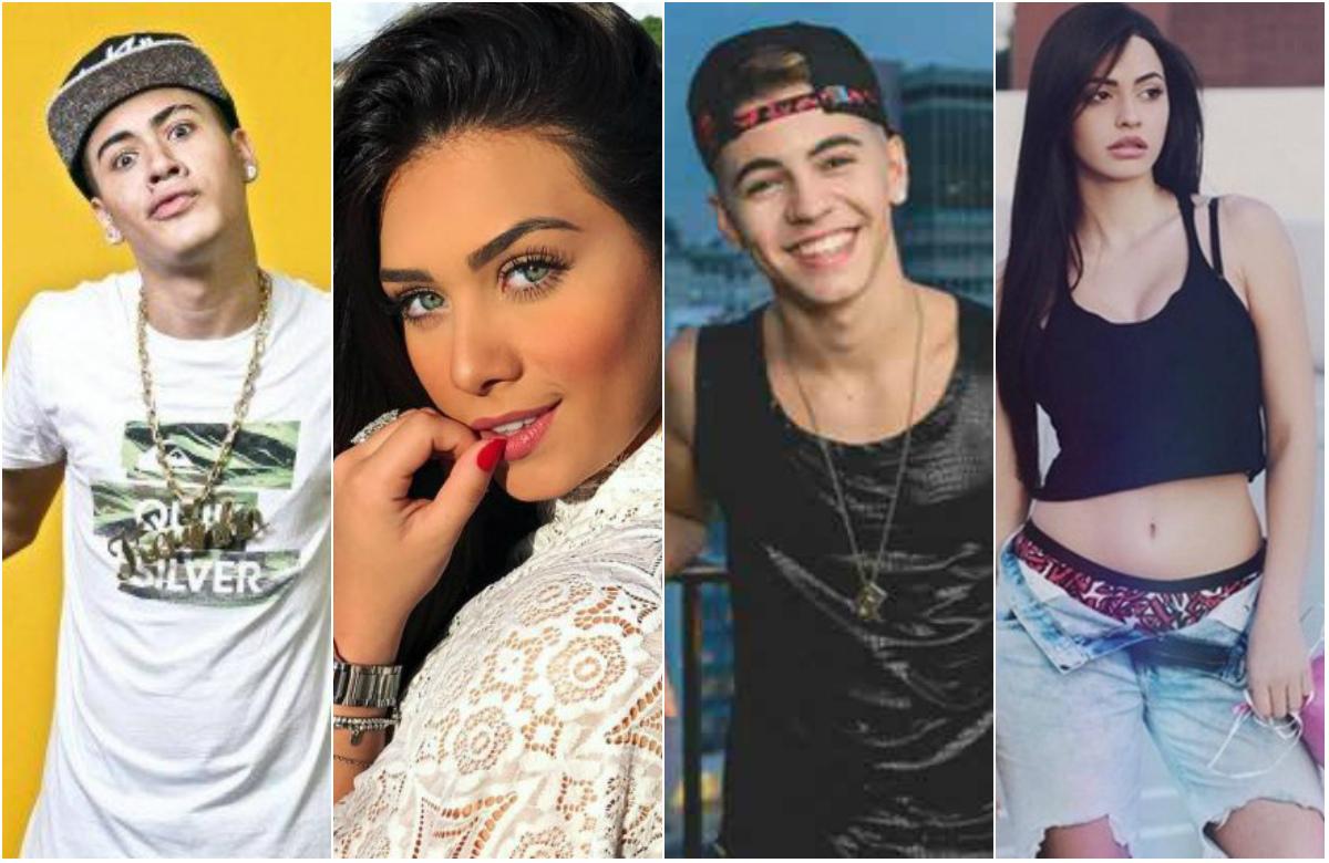 Confusão dos funkeiros teens envolve MC Kevinho, Flávia Pavanelli, Biel e Duda Castro