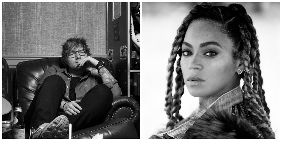 Ed Sheeran fala sobre Beyoncé (Imagens: Reprodução/ Instagram)