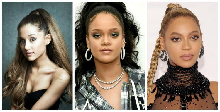 Ariana Grande, Rihanna e Beyoncé