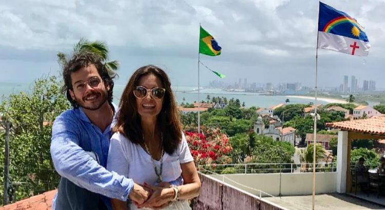 Túlio Gadêlha e Fátima Bernardes - Foto: reprodução do Instagram