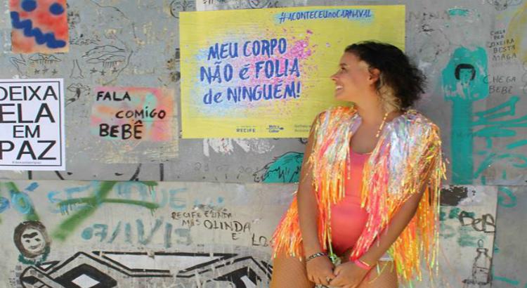 Campanhas contra o assédio surgem com força no Carnaval 2018 (Foto: Reprodução/Rede Meu Recife)
