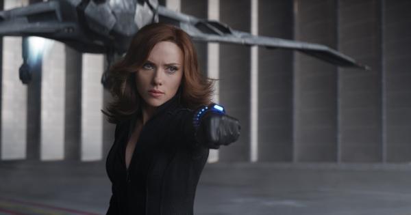 Scarlett Johansson em "Capitão América - Guerra Civil" (2016)