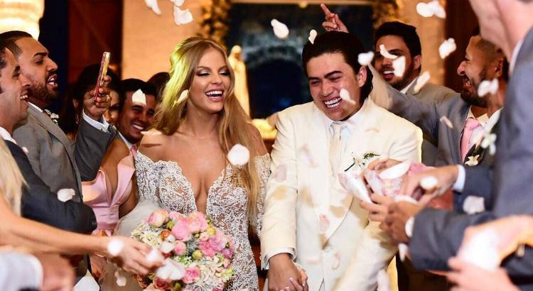 Luísa Sonza e Whindersson Nunes já casados - Foto: reprodução do Instagram