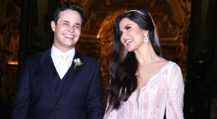 Casamento de Matheus e Paula Aires (Foto: Wallace Barbosa e Anderson Borde / AgNews)
