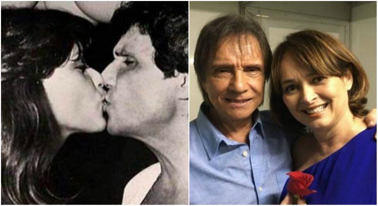Myrian Rios e Roberto Carlos estão separados há quase 30 anos (Imagens: Reprodução)