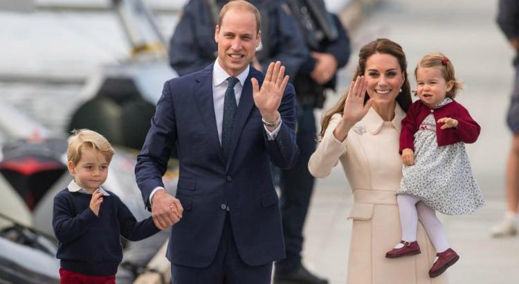 Principe William, Kate Middleton e filhos (Imagem: Reprodução)