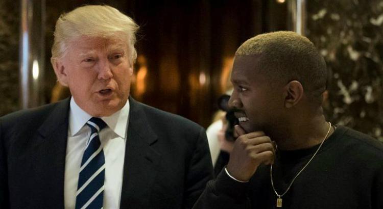 Donald Trump e Kanye West - Foto: Getty Images