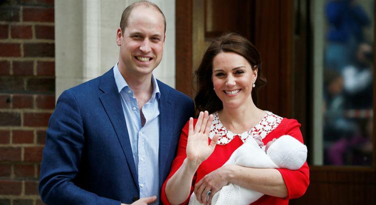 Príncipe William, Kate Middleton e o terceiro filho - Crédito: Reprodução
